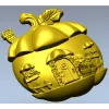 3D модель "Тыквенный домик" - STL для ЧПУ