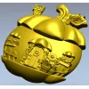 3D модель "Тыквенный домик" - STL для ЧПУ