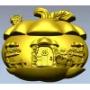 3D модель "Тыквенный домик" - STL для ЧПУ