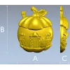 3D модель "Тыквенный домик" - STL для ЧПУ