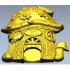 Toadstool Cottage - STL 3D model for CNC router