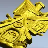 Сказочный домик на дереве - STL модель для ЧПУ