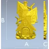 Сказочный домик на дереве - STL модель для ЧПУ