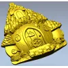 Сказочный лесной домик - STL модель для ЧПУ