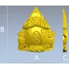 Сказочный лесной домик - STL модель для ЧПУ