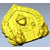 Oak Acorn Portal - high-relief STL 3D model for CNC milling