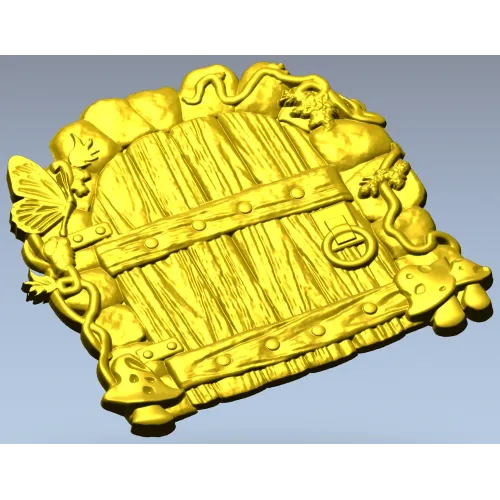 Сказочная дверца - 3D модель STL для ЧПУ