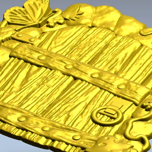 Сказочная дверца - 3D модель STL для ЧПУ
