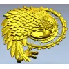 Орлиный Мечтатель - рельефная 3D модель в формате STL для ЧПУ