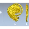 Орлиный Мечтатель - рельефная 3D модель в формате STL для ЧПУ