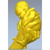 Ребёнок в ладонях - 3D модель STL для ЧПУ