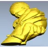 Ребёнок в ладонях - 3D модель STL для ЧПУ