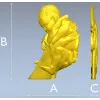 Ребёнок в ладонях - 3D модель STL для ЧПУ