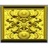 Sunflower Baroque Decorative Panel - STL model for CNC milling