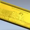 Рельефная панель "Крепость Аккерман" - STL для ЧПУ