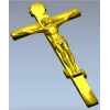 Распятие Иисуса Христа - 3D модель STL для ЧПУ