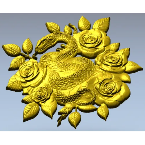 Змеиный венец - 3D модель STL для ЧПУ