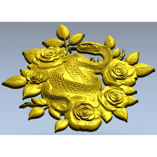 Змеиный венец - 3D модель STL для ЧПУ