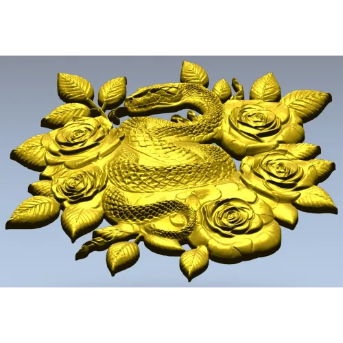 Змеиный венец - 3D модель STL для ЧПУ