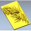 3D модель STL - Разрывающий Дракон для ЧПУ панелей