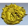 3D модель "Драконий Щит" - STL для ЧПУ
