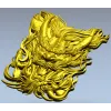 Embermane Dragon Head - high-relief 3D STL model for CNC carving