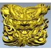 Embermane Dragon Head - high-relief 3D STL model for CNC carving