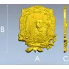 Панно-щит с собакой в лесу - 3D модель STL для ЧПУ