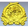 Охотничья эмблема в высоком рельефе - 3D модель STL