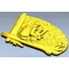 Отцовский урок - 3D панно для ЧПУ в формате STL