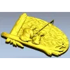 Рыбацкий вечер - 3D модель STL для ЧПУ