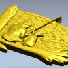 Рыбацкий вечер - 3D модель STL для ЧПУ