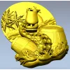 Kraken's Bounty Relief - high-relief STL 3D model for CNC