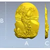 Kraken's Bounty Relief - high-relief STL 3D model for CNC