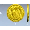 Медальон с головой барана - 3D модель STL для ЧПУ