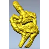 Defiant Skullhand - 3D STL model for CNC relief