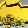 Сердце с розами - 3D модель STL для ЧПУ