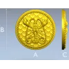 Cancer Zodiac Medallion STL - 3D Model for CNC Milling