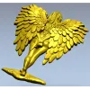 Крылатая стражница - 3D модель STL для ЧПУ