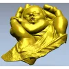 Бережные руки - 3D модель STL для ЧПУ, барельеф младенца в ладонях