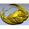Лунная дама - 3D модель в формате STL для ЧПУ