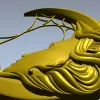 Лунная дама - 3D модель в формате STL для ЧПУ