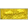 High-Relief Stags Panel STL for CNC - Detailed 3D Model for Milling