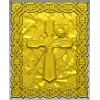 Celtic Cross with Rose - Relief Panel STL for CNC