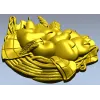 Fruit Basket Relief STL for CNC