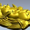 Fruit Basket Relief STL for CNC