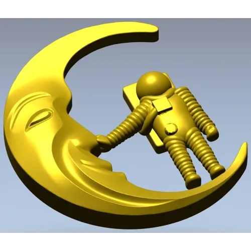 Лунный поцелуй - 3D модель (STL) для ЧПУ