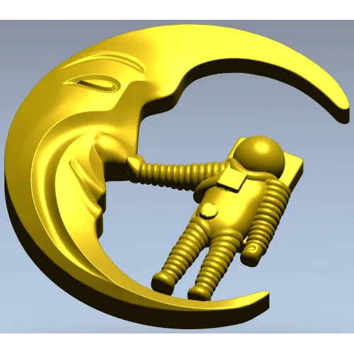 Лунный поцелуй - 3D модель (STL) для ЧПУ