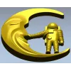 Лунный поцелуй - 3D модель (STL) для ЧПУ