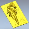 Cowboy and Horse High-Relief STL for CNC Routing